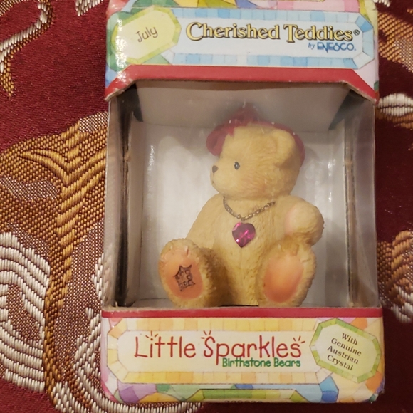 NWOT Cherished Teddies Little Sparkles figurine - Picture 1 of 5